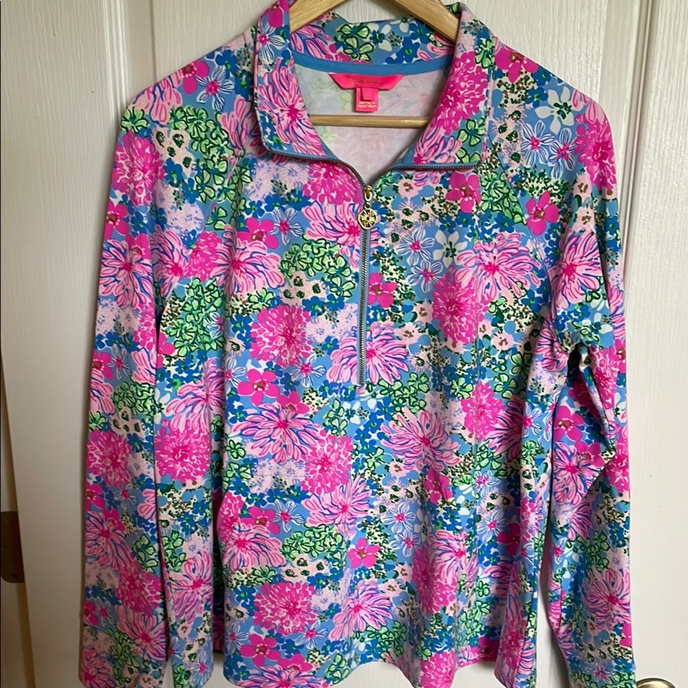 Lilly Pulitzer Colorful Floral Top